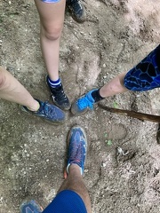 Family Muddy Shoes